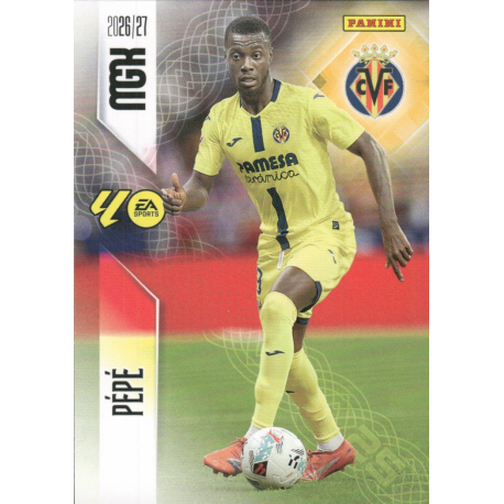 Consigue ahora Pépé Villarreal Megacracks 2026-27 cromo