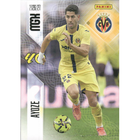 Completa tu colección Ayoze Villarreal Megacracks LaLiga 2026-27