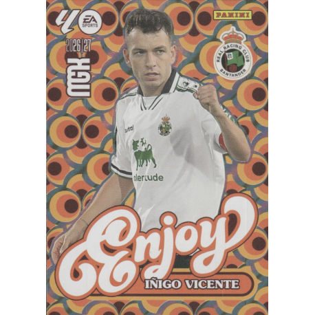 Añade a tu colección Ínigo Vicente Enjoy Racing Santander Megacracks 2026-27 cards sueltas