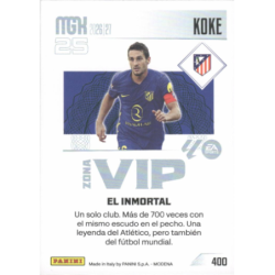 Consigue ahora Koke Zona VIP Atlético Madrid Card Megacracks 2026-27