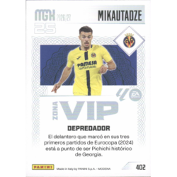 Busca y compra Mikautadze Zona VIP Villarreal Panini Megacracks LaLiga EA Sports 2026-27