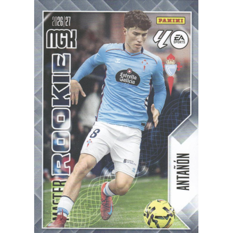 Añade a tu colección Antañón Master Rookie Celta Cromos Megacracks 2026-27