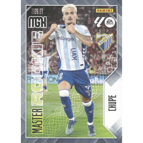 Consigue ahora Chupete Master Rookie Málaga Megacracks LaLiga 2026-27