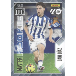 Hazte con Dani Díaz Master Rookie Real Sociedad Cartas Panini Megacracks 2026-27