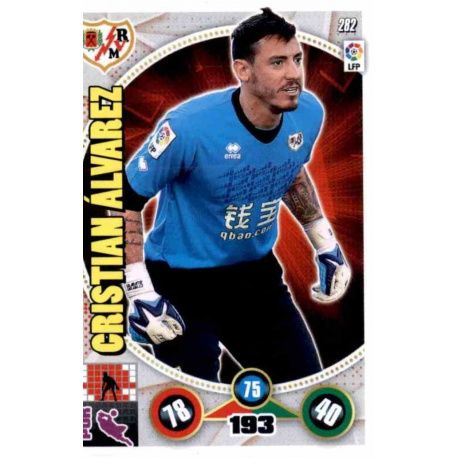 Cristian Álvarez Rayo Vallecano 282 Adrenalyn XL La Liga 2014-15