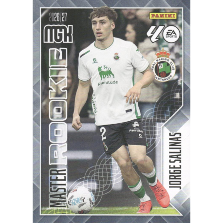 Hazte con Jorge Salinas Master Rookie Racing Santander Panini Megacracks LaLiga EA Sports 2026-27