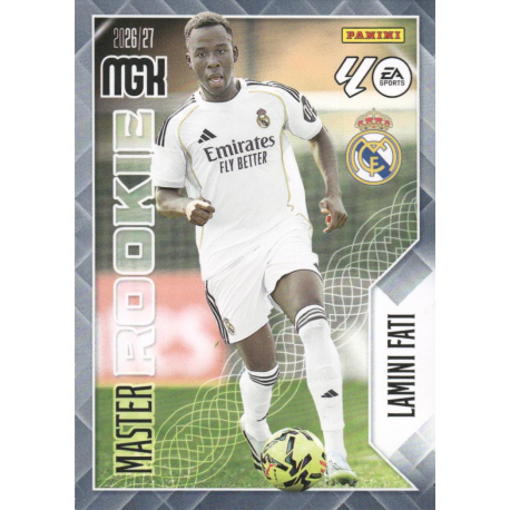 Compra online Lamini Fati Master Rookie Real Madrid Megacracks 2026-27