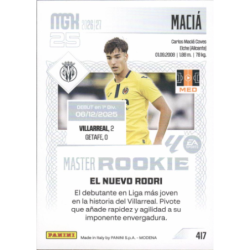 Encuentra Macía Master Rookie Villarreal Megacracks Liga 2026-27