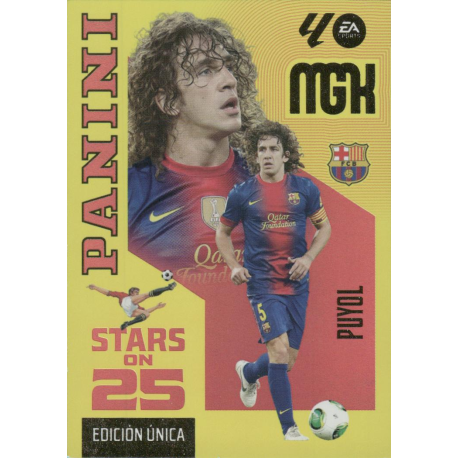 Colecciona Puyol Stars on 25 Barcelona Cromos Megacracks 2026-27
