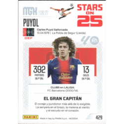 Colecciona Puyol Stars on 25 Barcelona Cromos Megacracks 2026-27