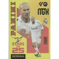 Hazte con Zidane Stars on 25 Real Madrid Panini Megacracks 2026-27