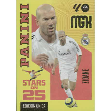 Hazte con Zidane Stars on 25 Real Madrid Panini Megacracks 2026-27