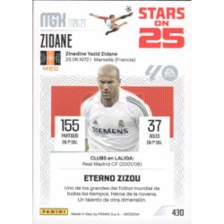 Hazte con Zidane Stars on 25 Real Madrid Panini Megacracks 2026-27
