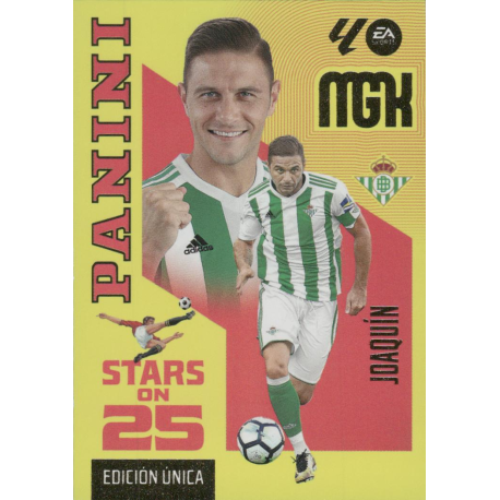 Colecciona Joaquín Stars on 25 Real Betis Megacracks 2026-27 Panini card