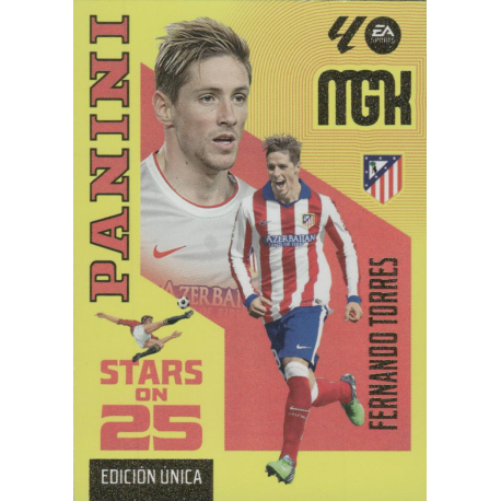 Colecciona Fernando Torres Stars on 25 Atlético Madrid Megacracks 2026-27