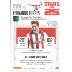 Colecciona Fernando Torres Stars on 25 Atlético Madrid Megacracks 2026-27