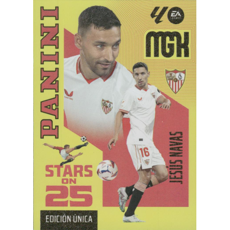 Encuentra Jesús Navas Stars on 25 Sevilla Card Megacracks 2026-27