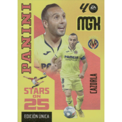Completa tu colección Cazorla Stars on 25 Villarreal Cromos Megacracks 2026-27