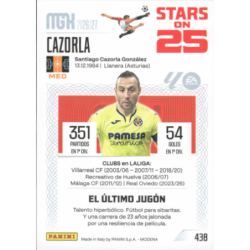 Completa tu colección Cazorla Stars on 25 Villarreal Cromos Megacracks 2026-27