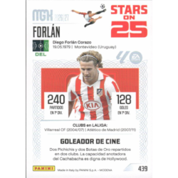 Añade a tu colección Forlán Stars on 25 Atlético Madrid Cartas Panini Megacracks 2026-27