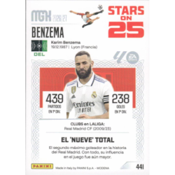 Encuentra Benzema Stars on 25 Real Madrid Megacracks 2026-27 cards sueltas