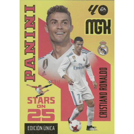 Consigue ahora Cristiano Ronaldo Stars on 25 Real Madrid Megacracks LaLiga EA Sports 2026-27