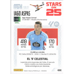 Busca y compra Iago Aspas Stars on 25 Celta Megacracks 2026-27