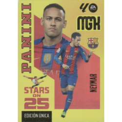 Busca y compra Neymar Stars on 25 Barcelona Panini Megacracks 26-27