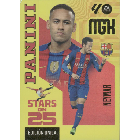 Busca y compra Neymar Stars on 25 Barcelona Panini Megacracks 26-27