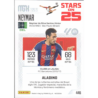 Busca y compra Neymar Stars on 25 Barcelona Panini Megacracks 26-27
