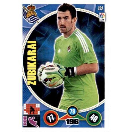 Zubikarai Real Sociedad 289 Adrenalyn XL La Liga 2014-15