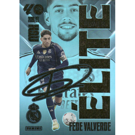 Hazte con Fede Valverde Élite Power Real Madrid Panini Megacracks LaLiga 2026-27
