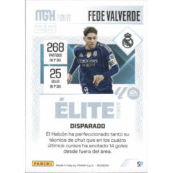 Hazte con Fede Valverde Élite Power Real Madrid Panini Megacracks LaLiga 2026-27