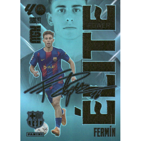 Busca y compra Fermín Élite Power Barcelona Panini Megacracks LaLiga 2026-27