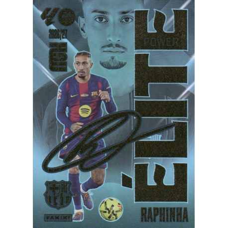 Consigue ahora Raphinha Élite Power Barcelona Panini Megacracks 2026-27