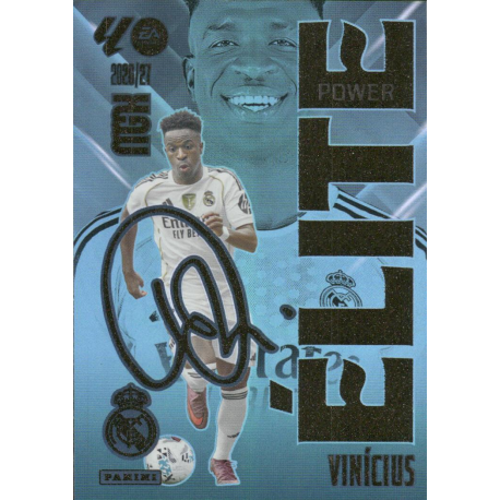 Completa tu colección Vinícius Élite Power Real Madrid Colección Panini Megacracks 2026-27
