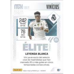 Completa tu colección Vinícius Élite Power Real Madrid Colección Panini Megacracks 2026-27