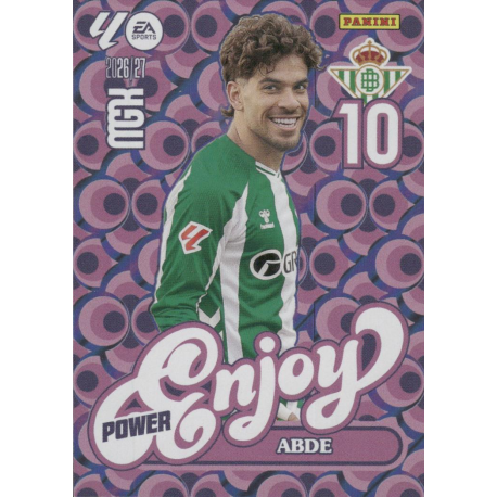 Consigue Abde Enjoy Power Real Betis Megacracks 2026-27