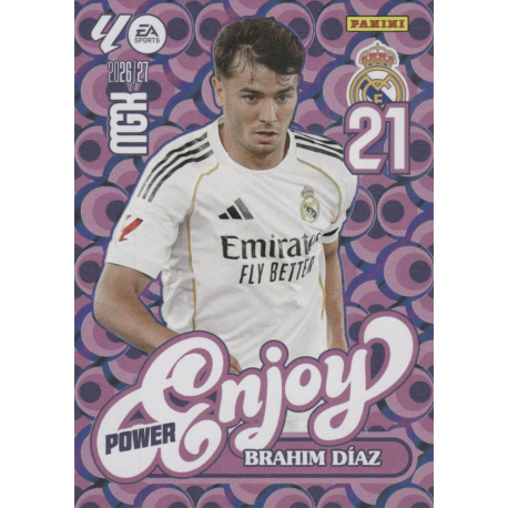 Encuentra Brahim Díaz Enjoy Power Real Madrid Megacracks Liga 2026-27