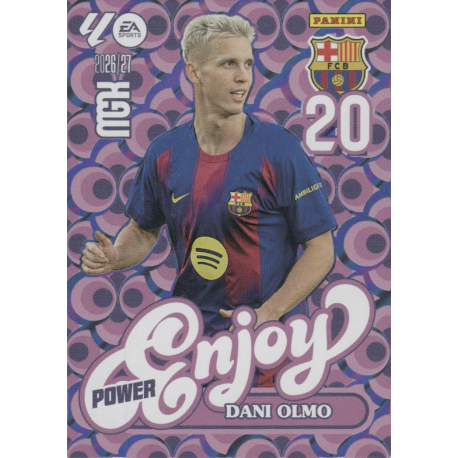 Busca y compra Dani Olmo Enjoy Power Barcelona Cards Megacracks 2026-27