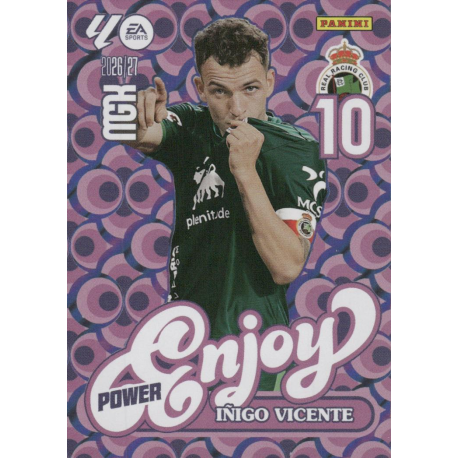 Completa tu colección Ínigo Vicente Enjoy Power Racing Santander Megacracks LaLiga 2026-27