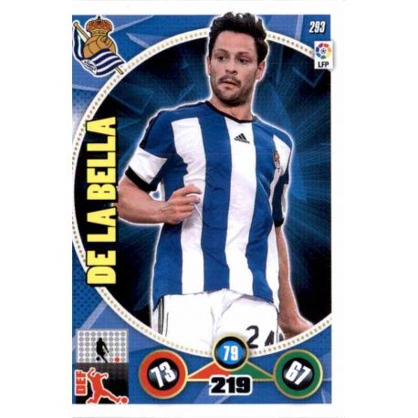 De la Bella Real Sociedad 293 Adrenalyn XL La Liga 2014-15