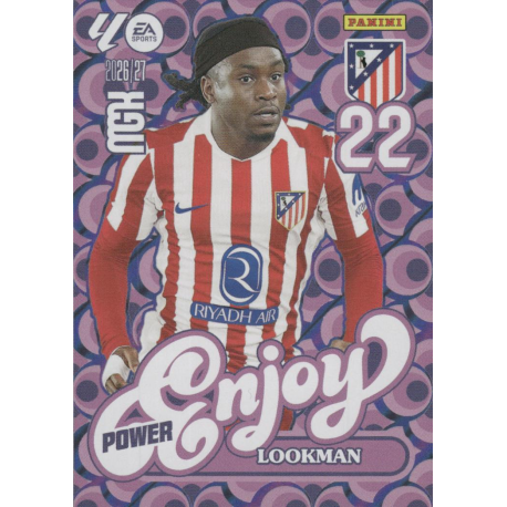 Añade a tu colección Lookman Enjoy Power Atlético Madrid Megacracks LaLiga 2026-27
