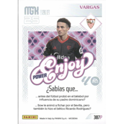Busca y compra Vargas Enjoy Power Sevilla Card colección Megacracks 2026-27