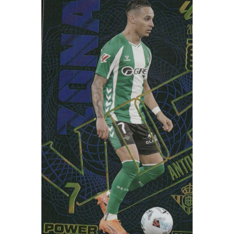 Compra online Antony Zona VIP Power Real Betis Cromos Megacracks 2026-27