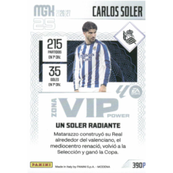 Consigue Carlos Soler Zona VIP Power Real Sociedad Panini MGK 2026-27