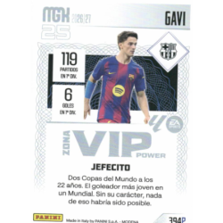 Colecciona Gavi Zona VIP Power Barcelona Panini Megacracks LaLiga EA Sports 2026-27