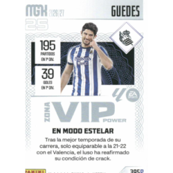 Hazte con Guedes Zona VIP Power Real Sociedad Card Megacracks 2026-27