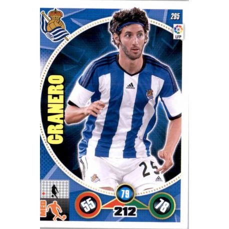 Granero Real Sociedad 295 Adrenalyn XL La Liga 2014-15