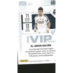 Encuentra Güler Zona VIP Power Real Madrid Megacracks 2026-27 LaLiga card
